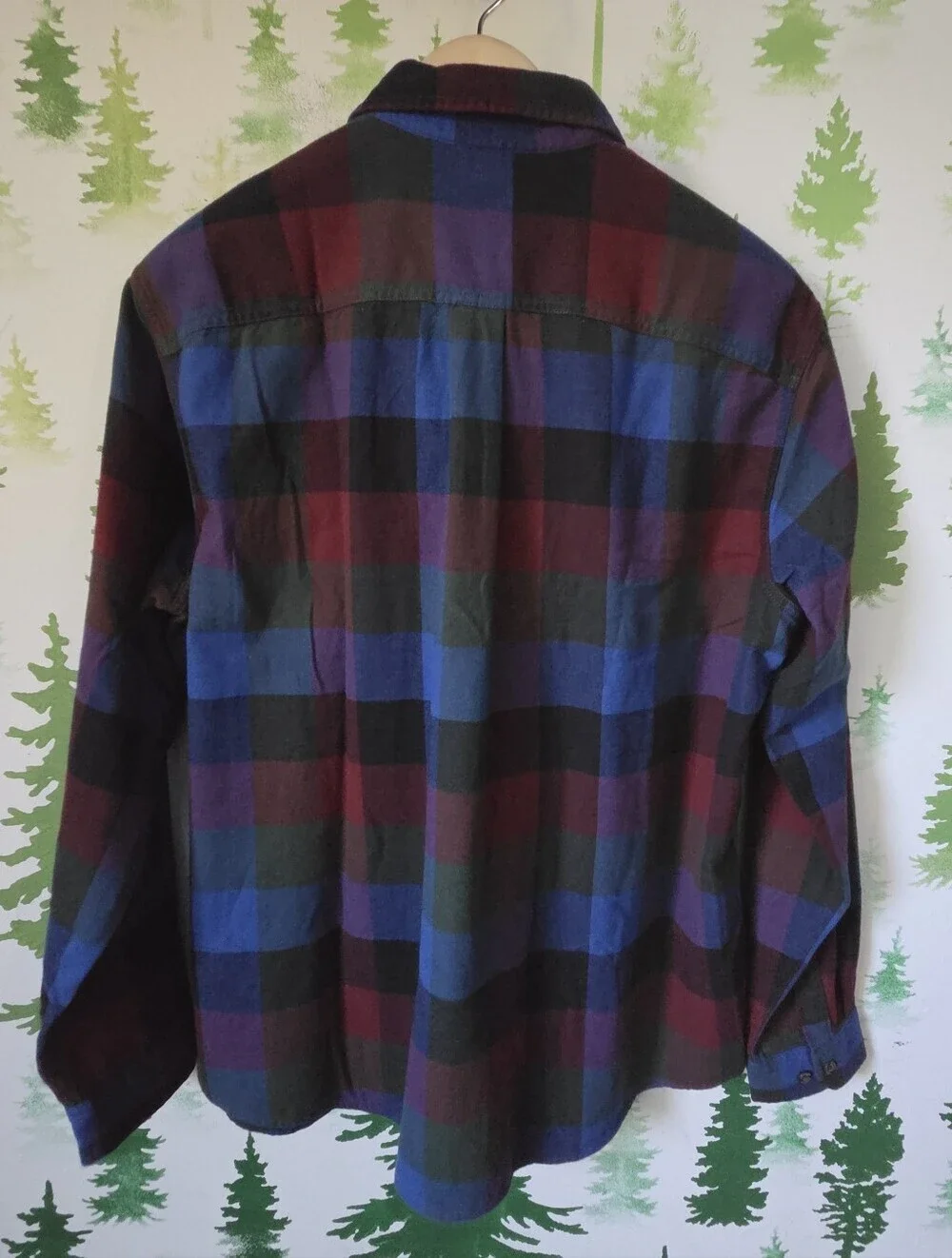 Eddie Bauer Multicolor Plaid Button-Down Shirt